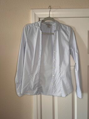 H&M Light Blue Women’s Long-Sleeve Dress Shirt